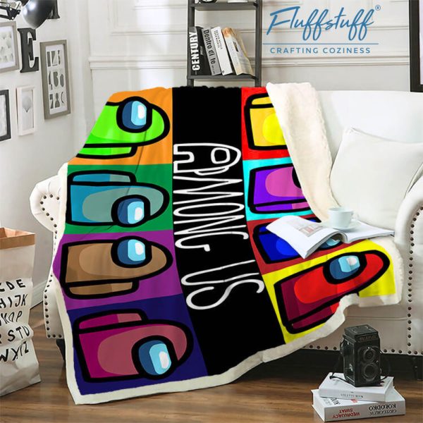 AMONG US • Fluffstuff® Velvet Sherpa Blanket