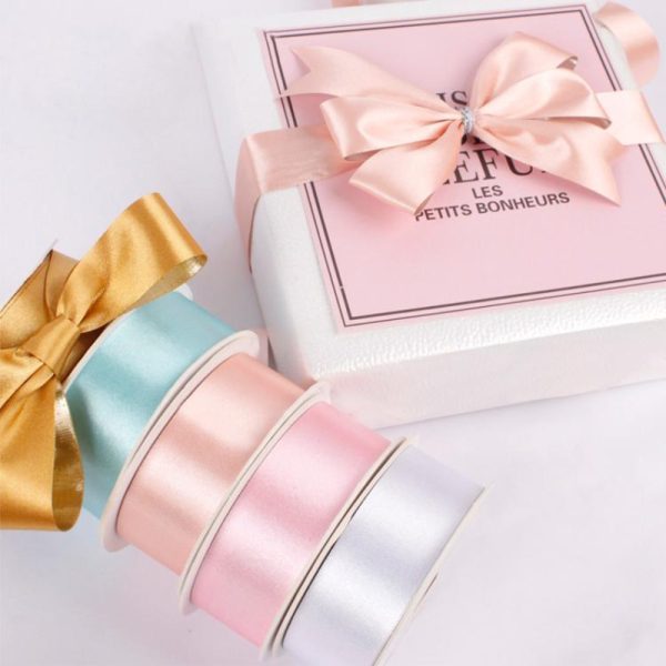 Premium Double-Sided Dual Color 40mm Satin Ribbons