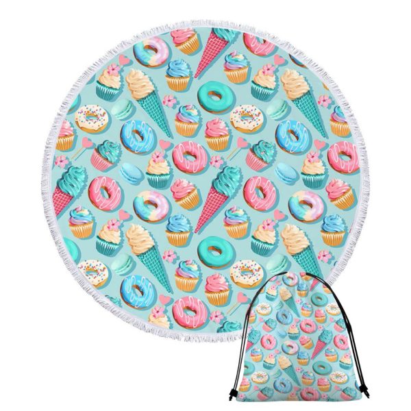 SWEET STUFF • XXL ROUND BEACH TOWEL