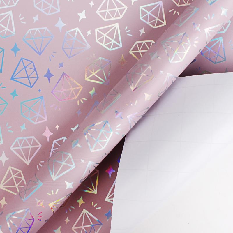 Shiny Diamonds on Pink
