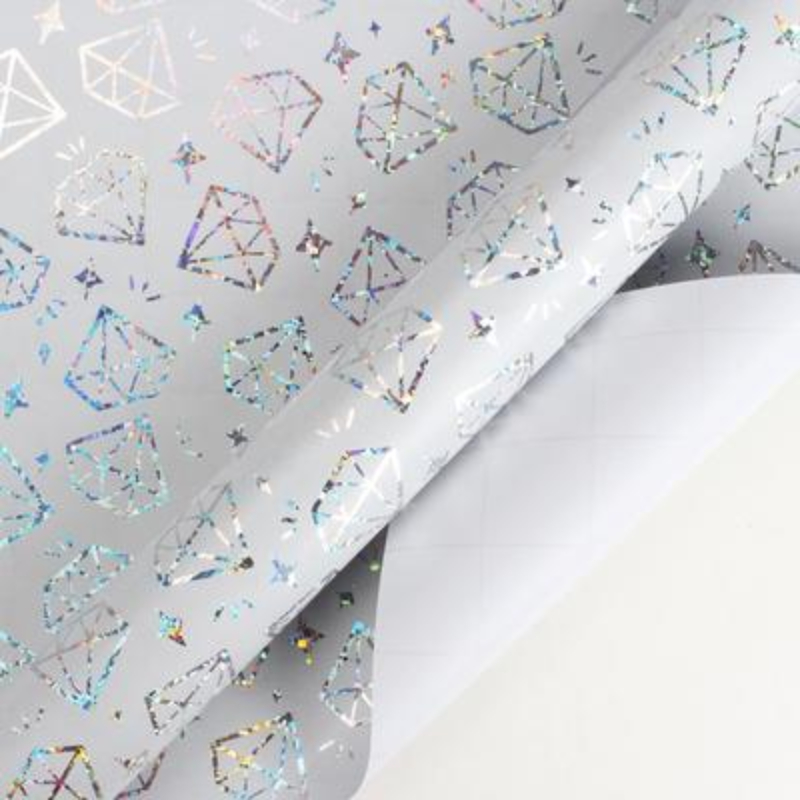 Shiny Diamonds on White