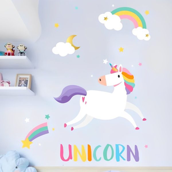 Rainbow Unicorn • Sticker Set