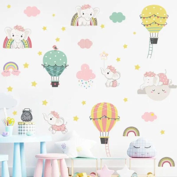 Elephants & Balloons • Sticker Set