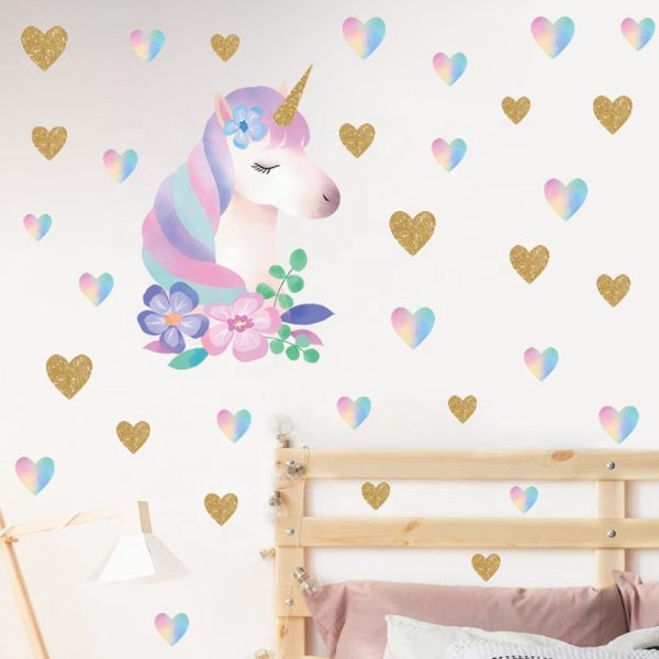 Unicorn Hearts • Sticker Set