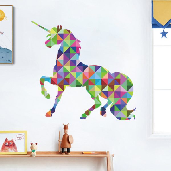 Polygon Unicorn • Sticker Set