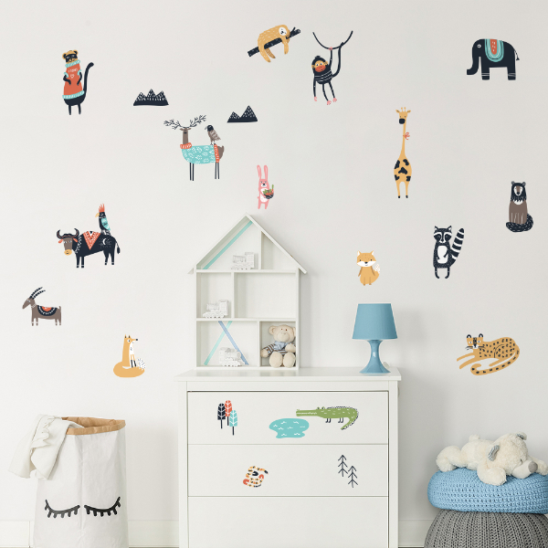 Mixed Animals I • Sticker Set