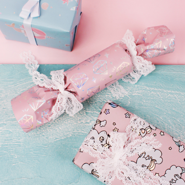 Premium Rainbow Shine Printing Gift Wrapping Paper