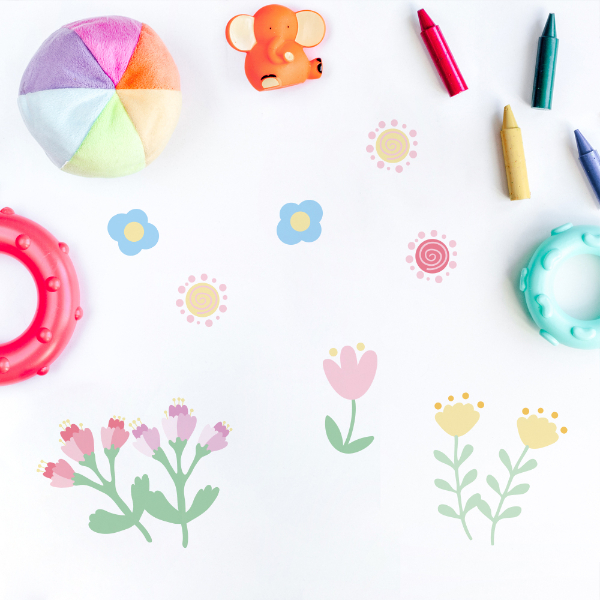 Flower Garden l • Sticker Set