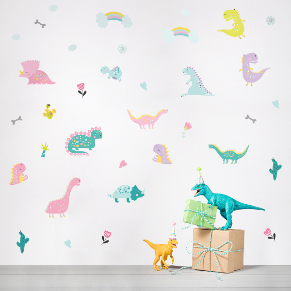 Cartoon Dinos • Sticker Set