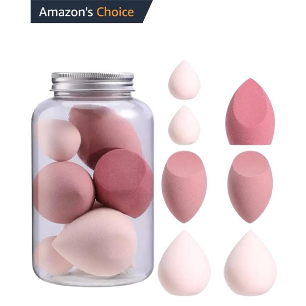 7PC BEAUTY BLENDER SET • PINKS