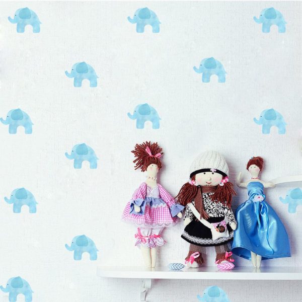 Blue Elephant • Sticker Set