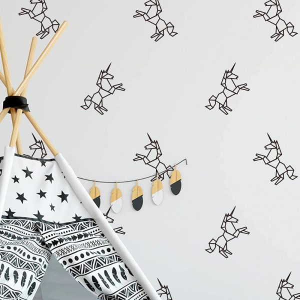 Origami Unicorns • Sticker Set