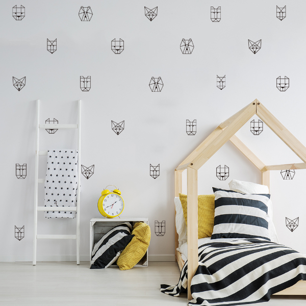Origami Animal Faces • Sticker Set