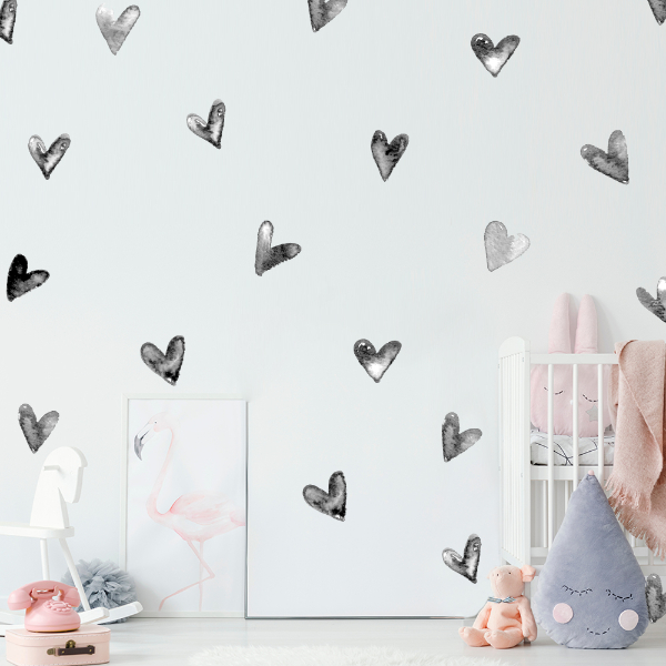 Black Hearts • Sticker Set