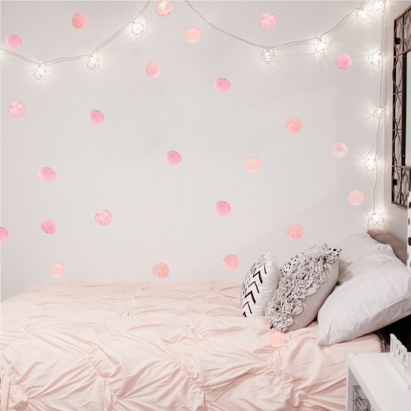 Water Color Rose Dots • Sticker Set