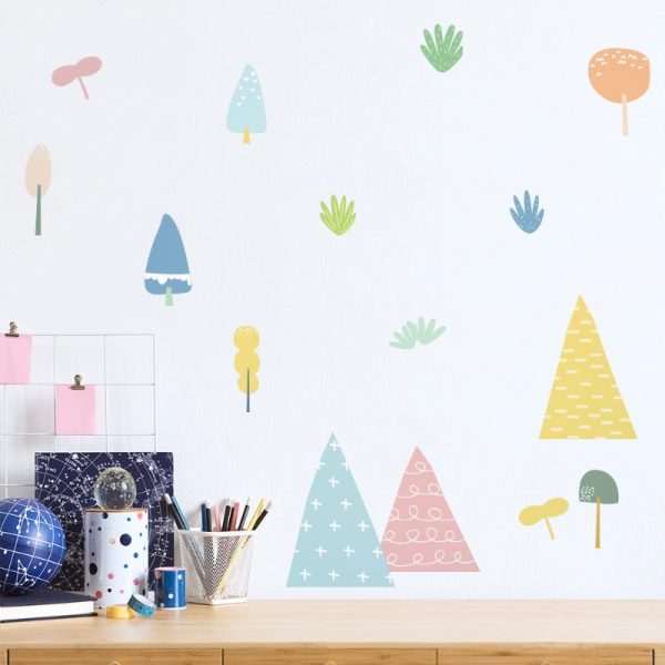 Pastel Trees • Sticker Set