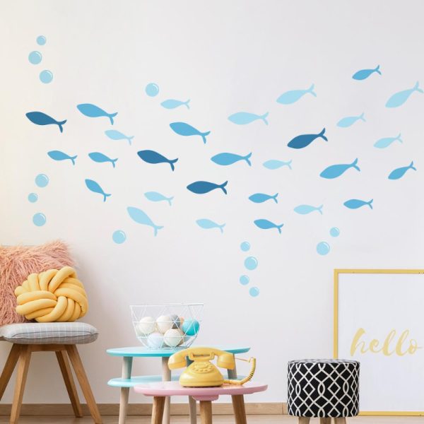 Blue Fishes • Sticker Set