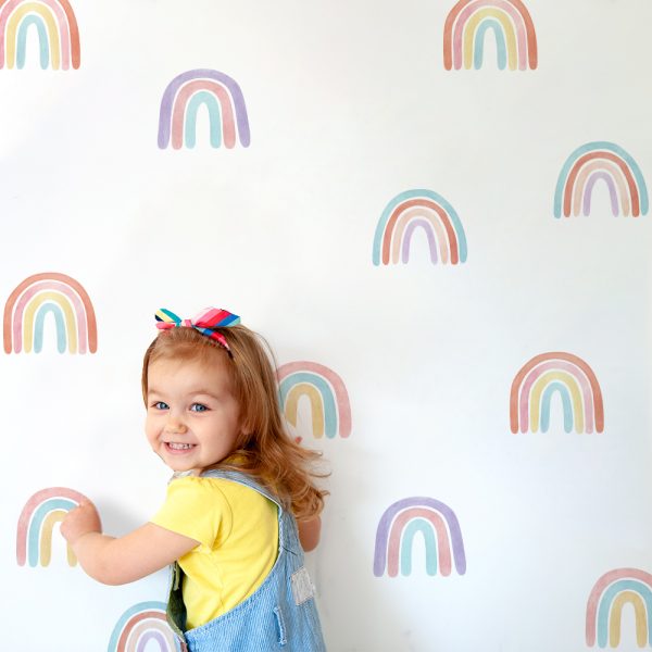 Water Color Rainbows • Sticker Set