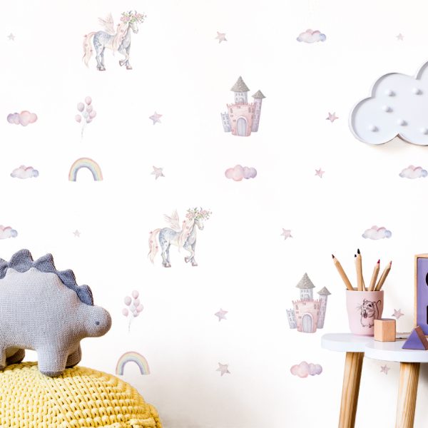 Unicorn Castle • Sticker Set