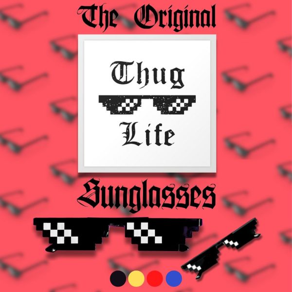HOT SELLER?THE ORIGINAL THUG LIFE "DEAL WITH IT" GLASSES