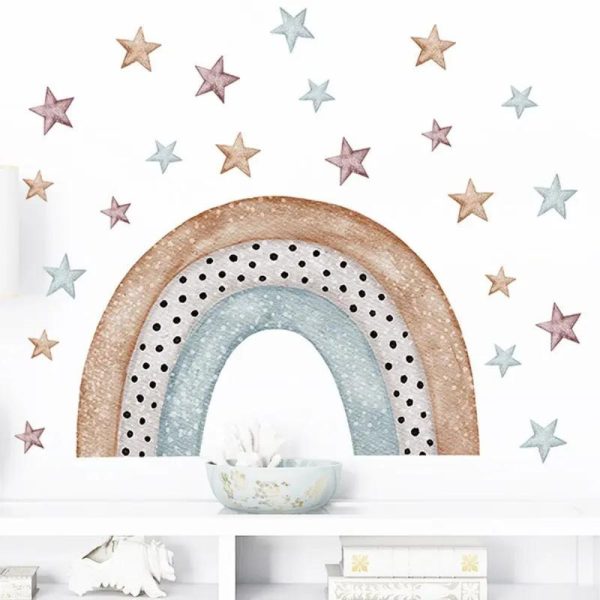 Wood Color Rainbow • Sticker Set