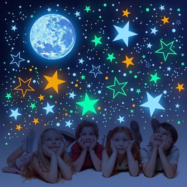 Night Sky II • Glow-in-the-Dark Sticker Set