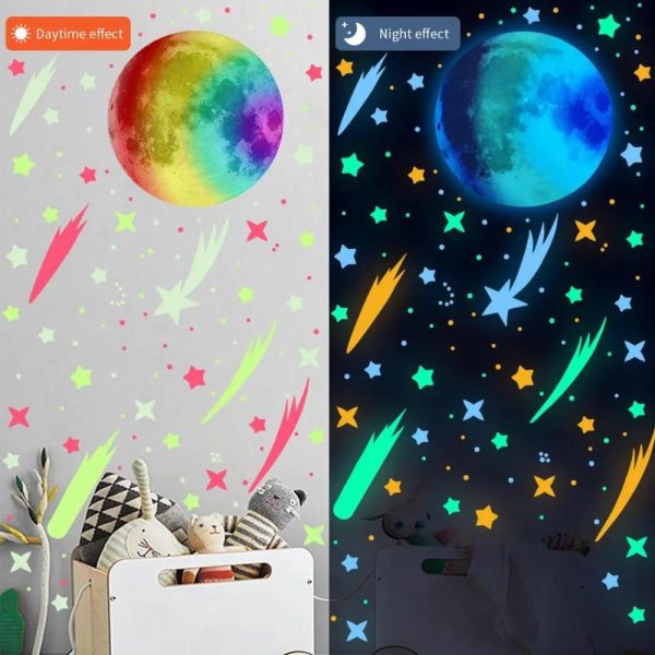 Night Sky • Glow-in-the-Dark Sticker Set