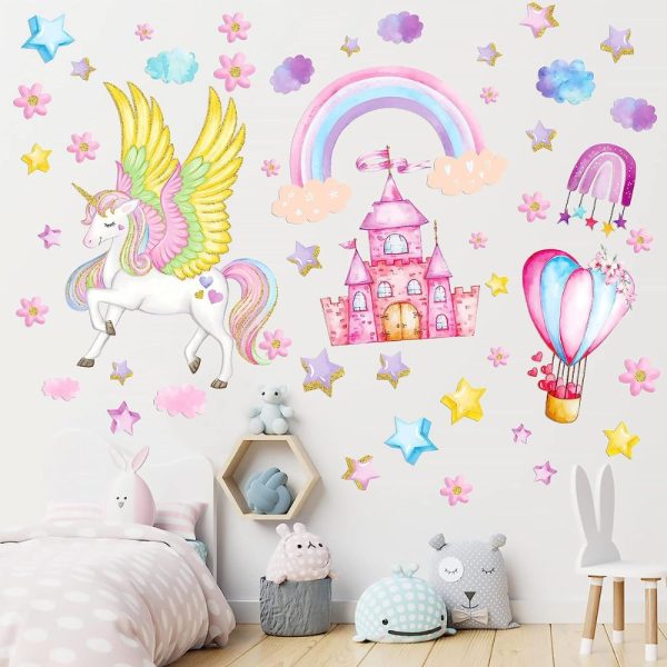 Fantasy Unicorn III • Wall Sticker Set