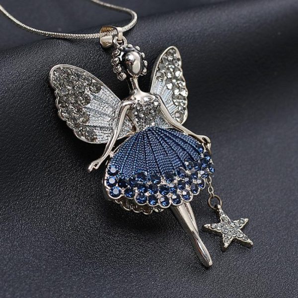 Stardust Fairy • Vintage Silver Plated Necklace
