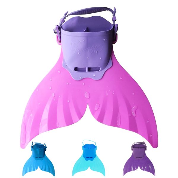 Mermaid Swimming Monofin • 4 Color Choices
