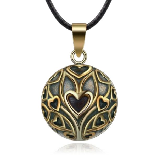 Golden Hearts • Angel Caller Maternity Necklace