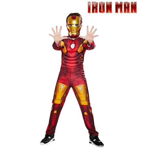 IRON MAN • Deluxe Boys Costume Set