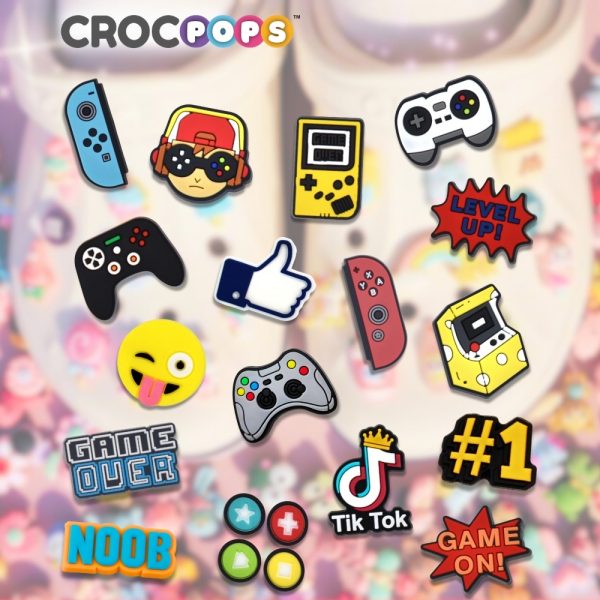GAMING & MEDIA • CROCPOPS™ CHARMS